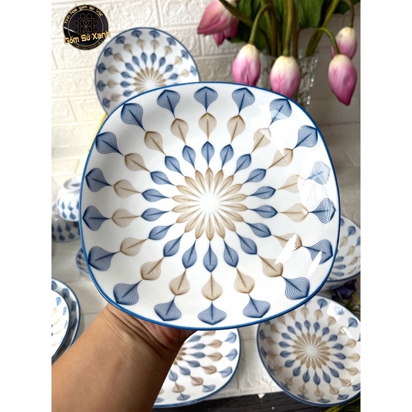 Bộ bát đĩa công  sét 14,23 chi tiết