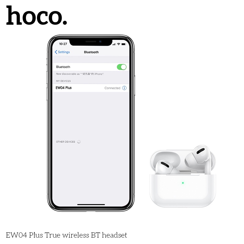 Tai Nghe bluetooth 5.1 HOCO EW04 Plus Kèm Mic Dùng Cho ios Vivo Xiaomi Android