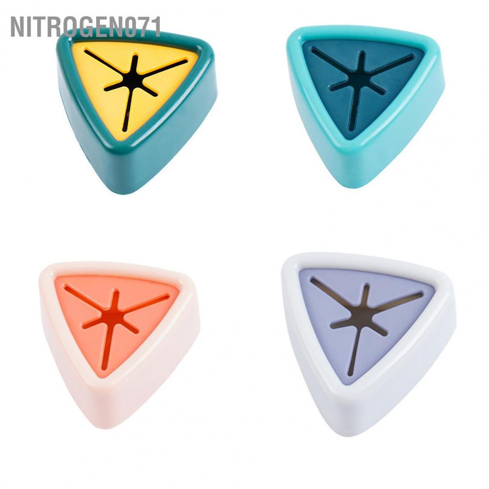 Nitrogen071 Kitchen Towel Hook Wall Mounted PP Silica Gel Drilling Free Rag Stopper for Cabinet Bathroom