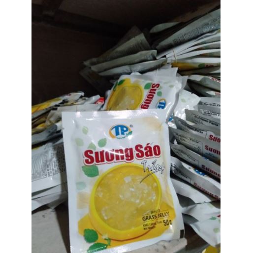 Bột Sương Sáo Trắng White Grass Jelly Thuận Phát Gói 50gr