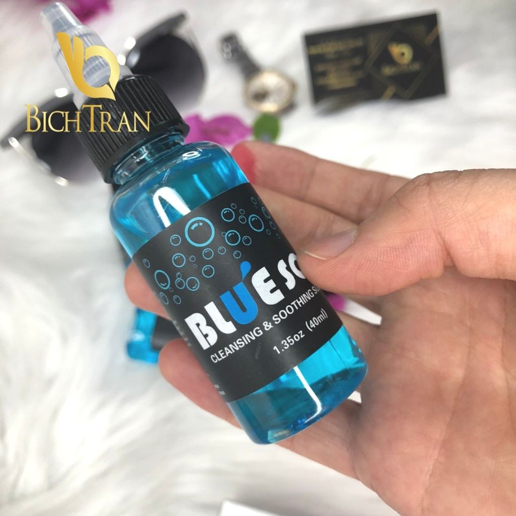 Bluesoap 30 ml nước rửa hình xăm siêu sạch siêu tiết kiệm