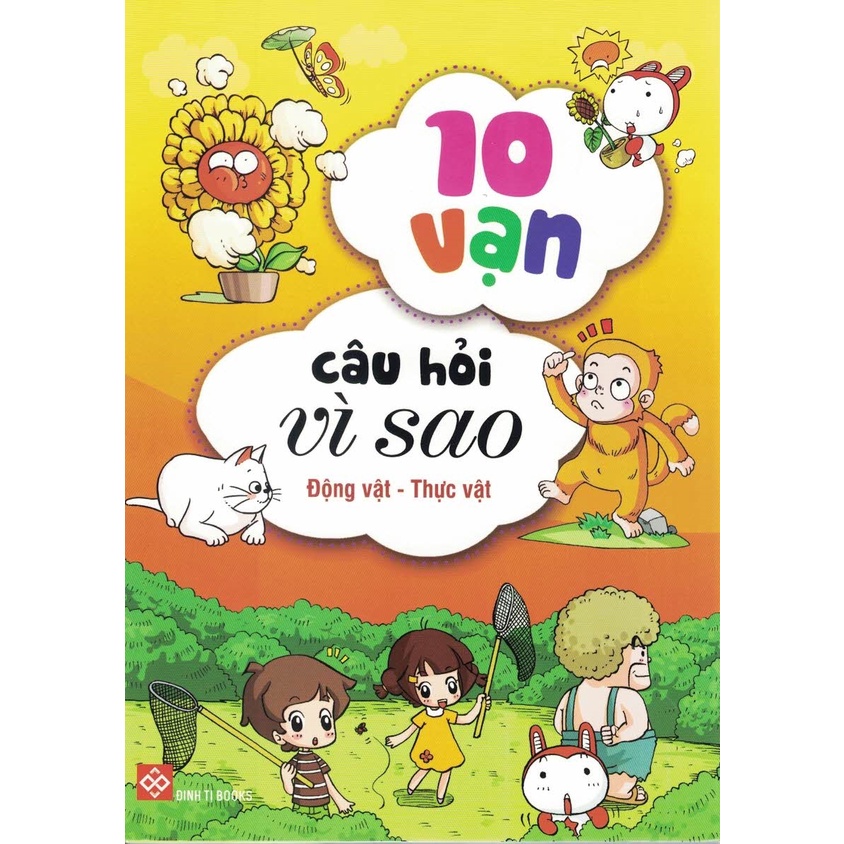 Sách - Tủ Sách Bách Khoa Tri Thức 10 Vạn Câu Hỏi Vì Sao: Động Vật - Thực Vật (Combo 5 Tập)