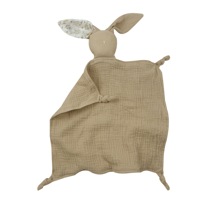Haha Chăn Cotton Mềm Mại Họa Tiết Động Vật / Thỏ Dễ Thương Dành Cho Bé Sơ Sinh Mọc Răng