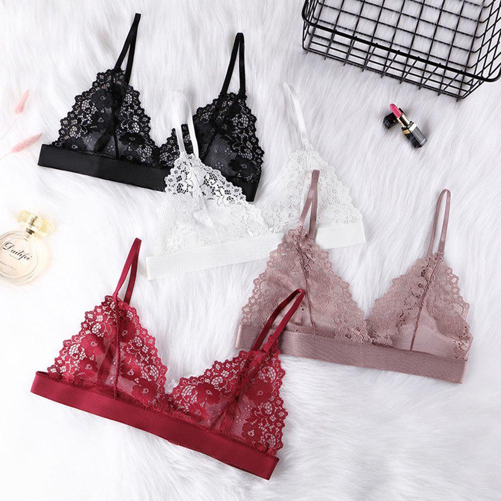 Áo Ngực Mỏng Plus Size Màu Trơn Quyến Rũ