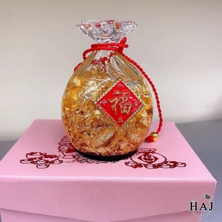 Hũ vàng/ đĩnh tiền bày ban thần tài, phòng khách, ...