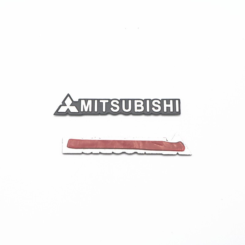 Set 4 Miếng Dán 3d Bằng Nhôm Trang Trí Loa Xe Ô Tô Mitsubishi Xpder Attrage Outlander Triton Pajero Jolie Lancer