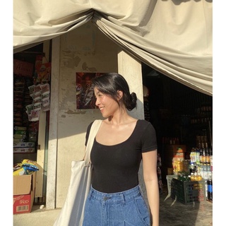 Áo bodysuit tay ngắn NARCOTICS - Min