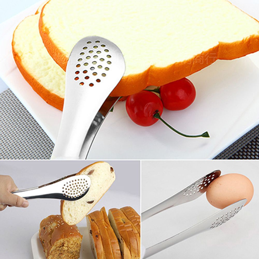 Kẹp thức ăn có lỗ tiện dụng