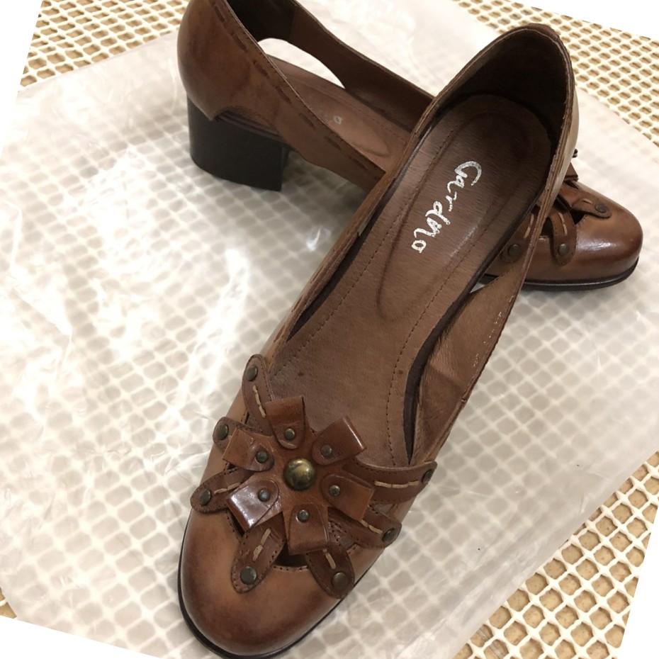 GIÀY CAO GÓT ĐẾ THÔ HỒNG KÔNG 3-5 CM, KIỂU CỔ ĐIỂN, TUYỆT ĐẸP!!! (CÓ QUÀ TẶNG)