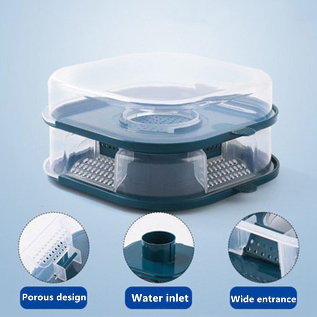 Hộp bẫy gián xoay 360 độ tự động tiện dụng an toàn