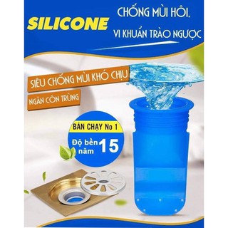 Bộ Van Ngăn Mùi Hôi Cống Kèm Nắp Nhựa, Phụ Kiện Phễu Cao Su, ngăn côn trùng trào ngược