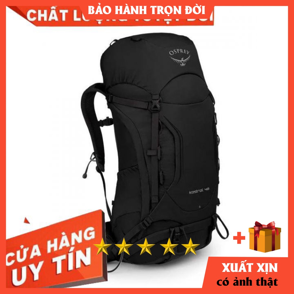 Balo nam du lịch Osprey Kestrel 48 Cao Cấp HÀNG XỊN XUẤT DƯ balo leo núi đi phượt trekking hiking