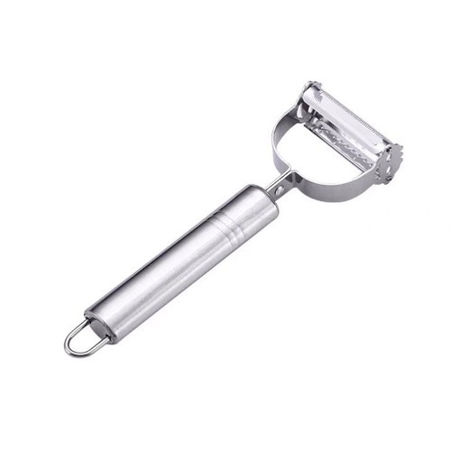 Dụng cụ nạo củ quả inox 2 lưỡi- 01 Cái