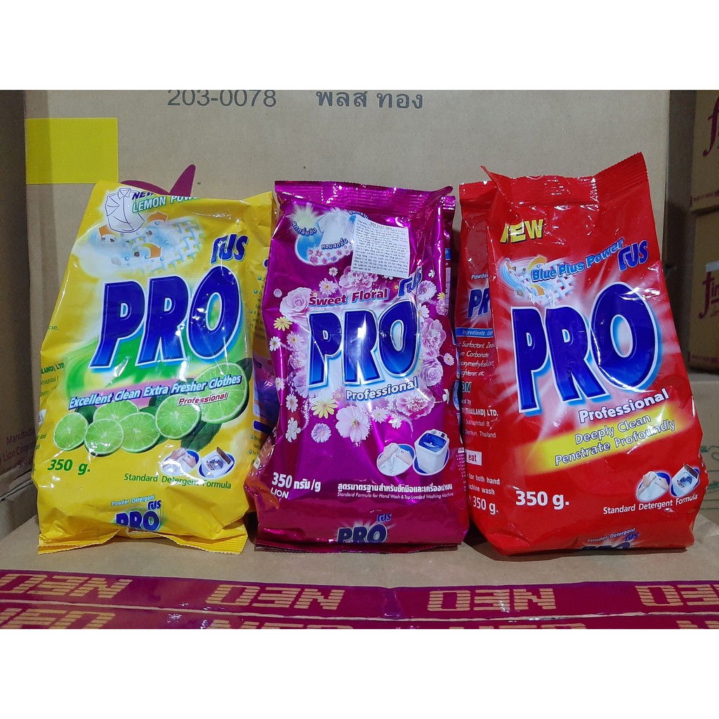 Bột giặt PRO 350 gam- hàng Thái