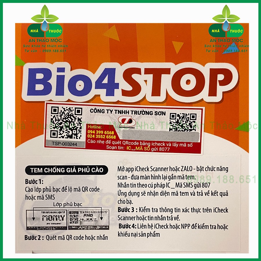 Men Vi Sinh Bio4stop.Giúp Bé Cân Bằng Hệ Tiêu Hóa,Hết Táo Bón,Rối Loạn Đường Ruột