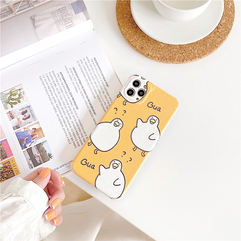 Ốp lưng iphone Gua Gua da viền chống va đập 5/5s/6/6plus/6s/6splus/7/7plus/8/8plus/x/xr/xs/11/12/pro/max/plus/promax | BigBuy360 - bigbuy360.vn