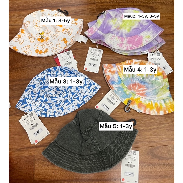 Mũ bucket Zara cho bé