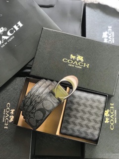 Set nịt ví Coach( nhiều mẫu)