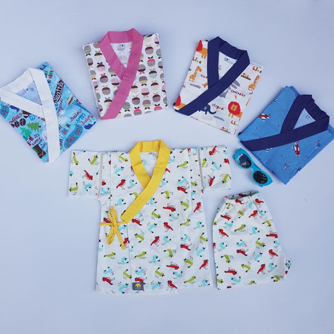 [ib shop để chọn mẫu] Yukata - 100% Cotton Hàn Cho Bé