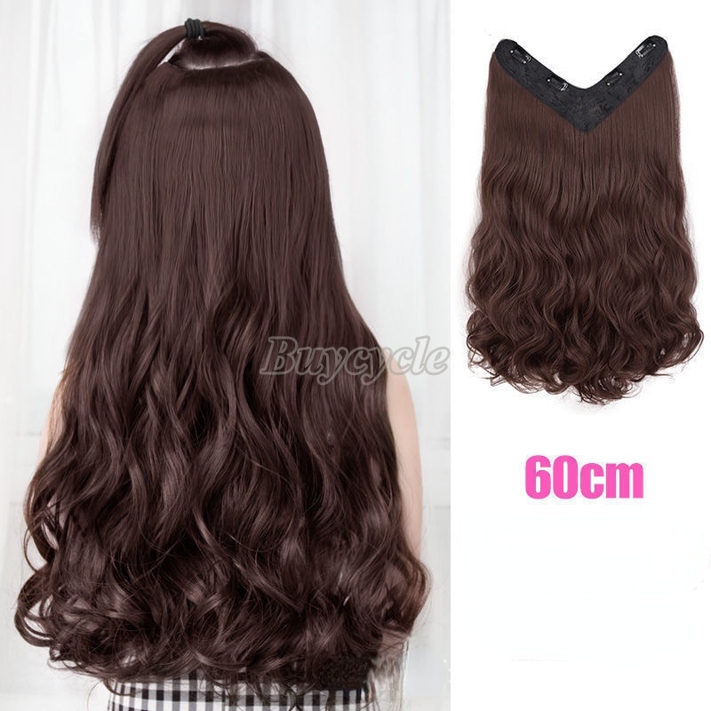Tóc Giả Nối Dài Kiểu Kẹp 4 Cái Thời Trang