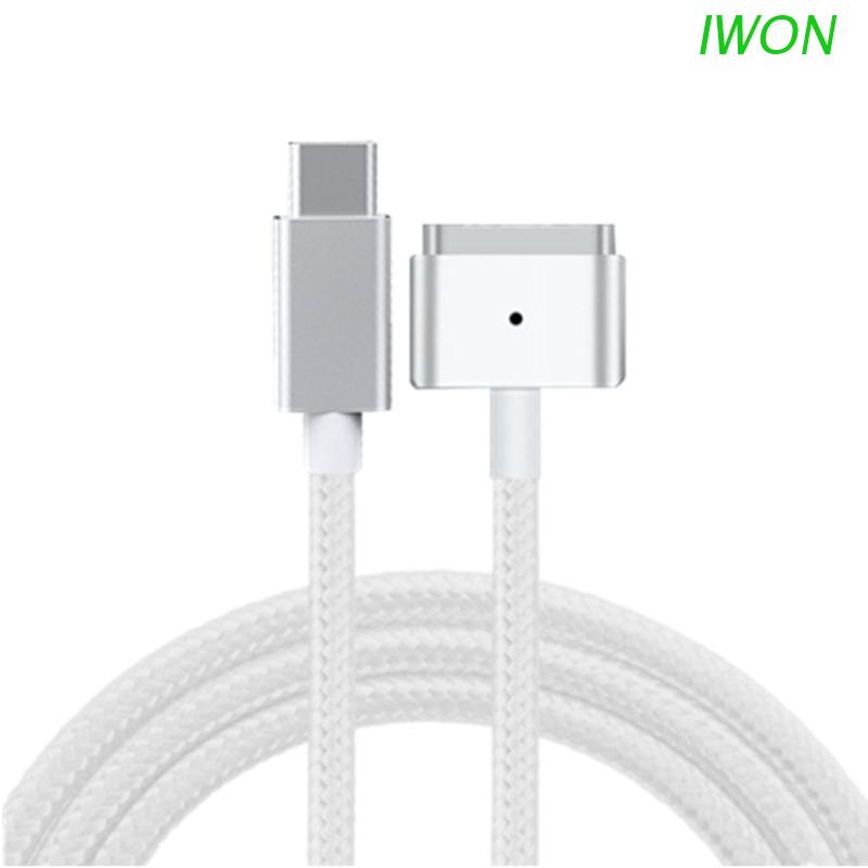 Cáp chuyển đổi IWON USB C sang Magsafe-2 cho MacBook-Air 45W 60W 85W