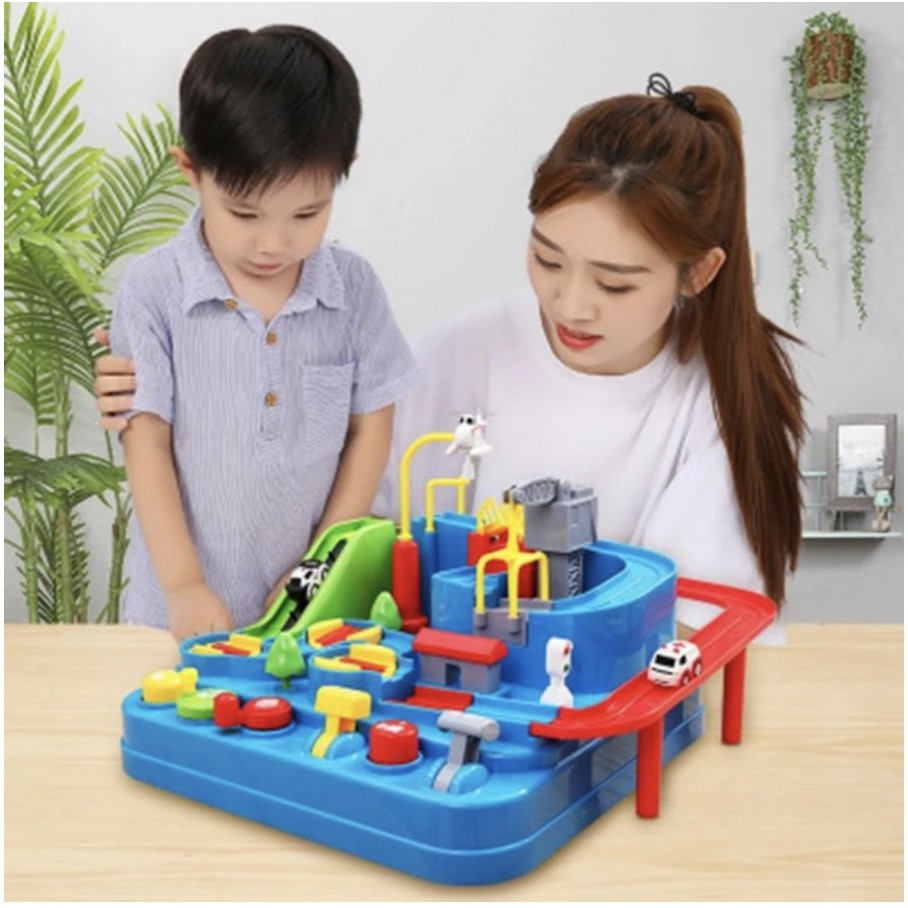 Xe ô tô Phiêu Lưu Đột Phá GoGo Bus ABS USAKids