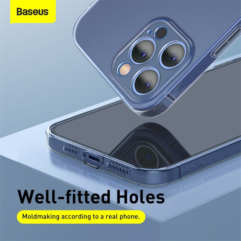 Ốp điện thoại Baseus trong suốt cho Iphone 12 iphone 12Pro Max | BigBuy360 - bigbuy360.vn