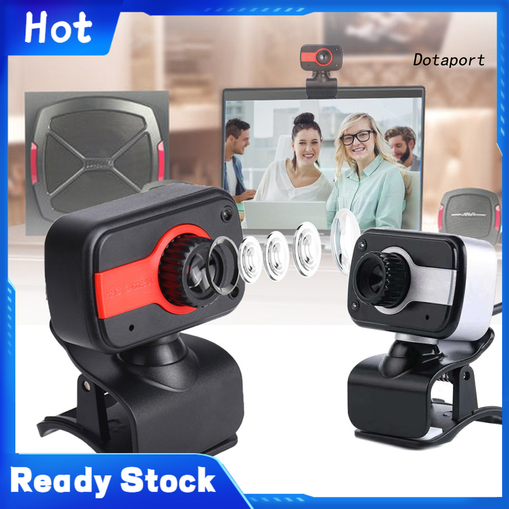 Webcam Máy Tính Xoay Được Dt-Mini Hd 1080p
