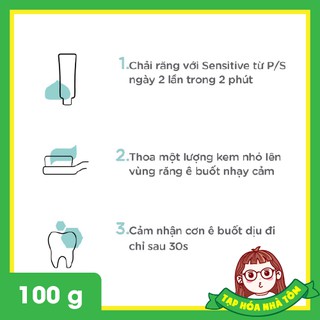 Kem đánh răng P/S Sensitive Trắng Răng 100g