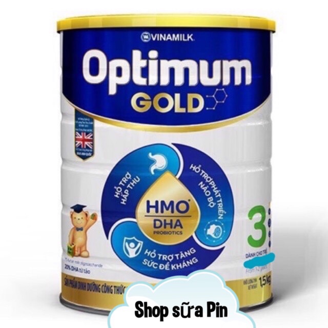 Tặng 1 túi nhỏ xinh - Sữa bột Optimum Gold số 3 1500g