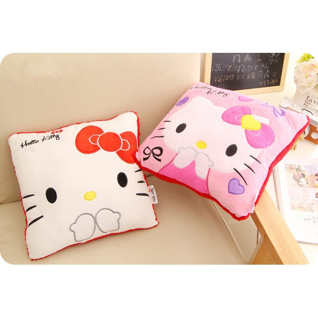 Hello Kitty Gối Sofa Hình Vuông Chất Liệu Mềm Mại 84224207