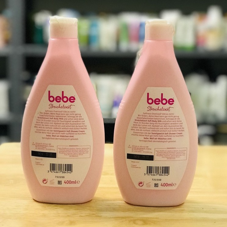 SỮA DƯỠNG THỂ BEBE YOUNG CARE MILK, BODY LOTION 400ml đủ bill