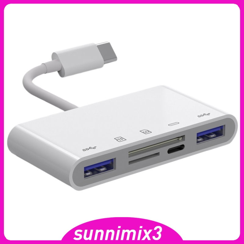 Đầu Đọc Thẻ Nhớ Đa Năng 5 Trong 1 Usb 3.0 Cho Macbook | BigBuy360 - bigbuy360.vn