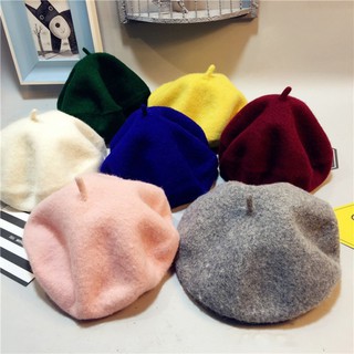 Mũ len beret trẻ em nhiều màu bán chạy nhất mùa thu đông