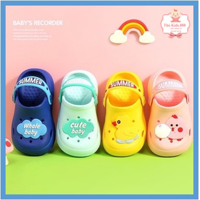 Dép cho Bé- Dép sục cho bé Cute Baby dễ thương chống trơn trượt cho bé trai, bé gái HOT 2021 ( D53 )