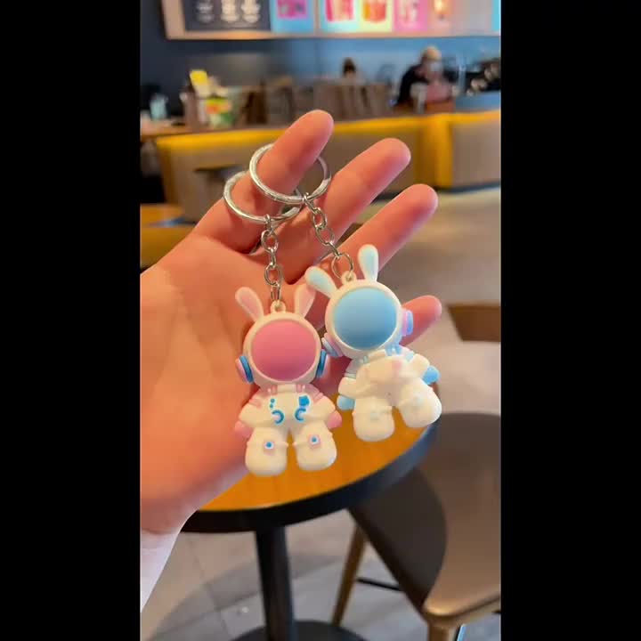 Móc Khóa Thỏ Phi Hành Gia Dễ Thương | BigBuy360 - bigbuy360.vn