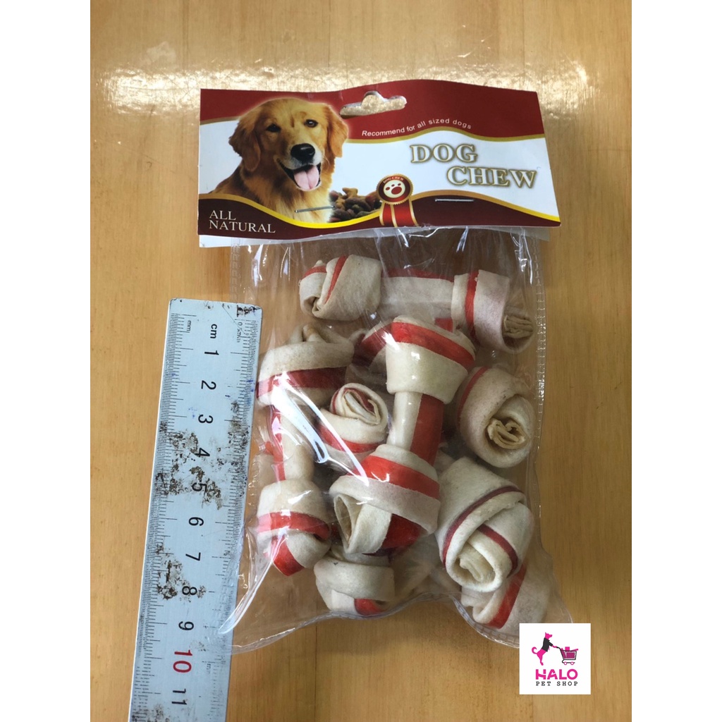 XƯƠNG DA BÒ XOẮN TRẮNG DÀNH CHO CHÓ