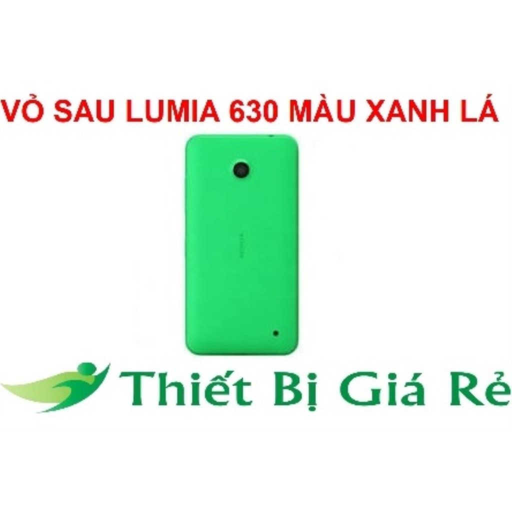 VỎ SAU LUMIA 630 MÀU XANH LÁ