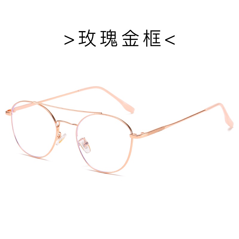 Kính cận -0.5~-6.0 kính thời trang cổ điển gọng phi công cho nam nữ/kính cận có độ/mắt kính cận  0.5~6.0