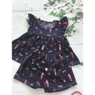 Đồ bộ mặc nhà vải thun cotton mát mẻ