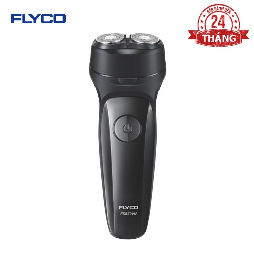 (New 2020) Máy Cạo Râu Flyco 2 Lưỡi Kép Thân Máy Kháng Nước Sạc Nhanh 1 Giờ FS879VN Hàng Chính Hãng