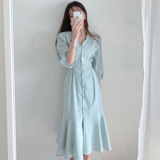 Đầm đuôi cá nhẹ nhàng thanh lịch Ulzzang