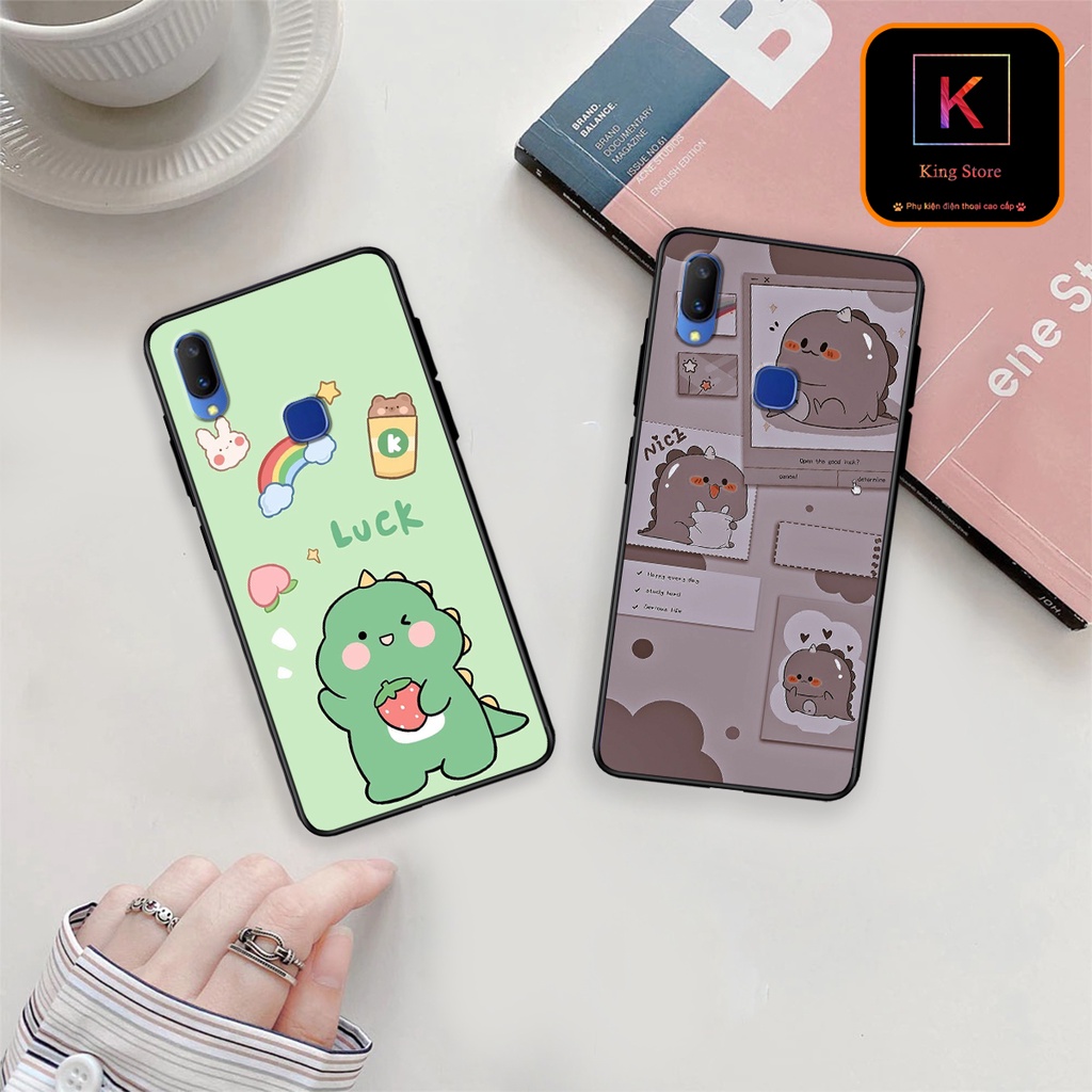 Ốp lưng Vivo V11 - Vivo V11i - Ốp in hình khủng long,dinosaur dễ thương