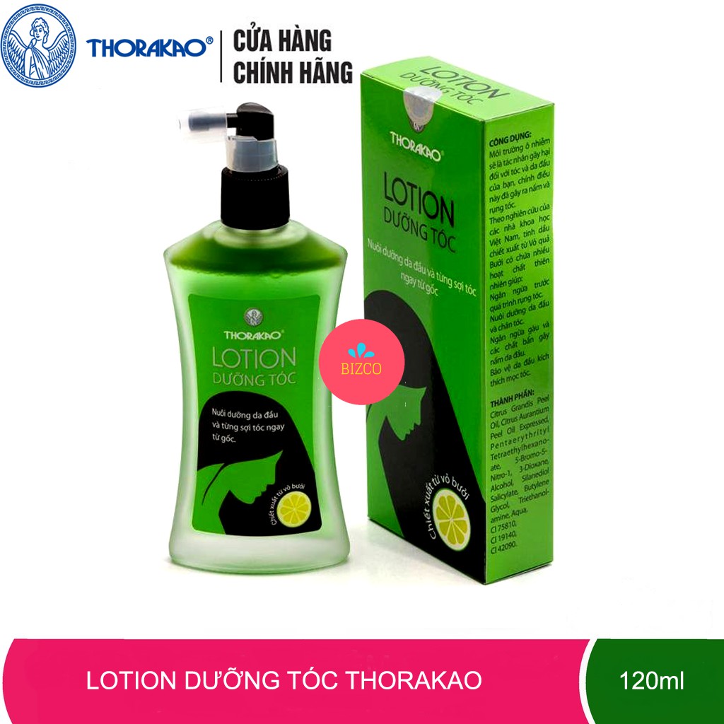 Dưỡng tóc Thorakao ngăn rụng tóc tinh dầu bưởi 120ml
