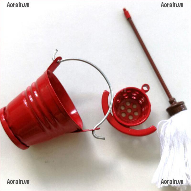 Mô Hình Đồ Chơi Dọn Dẹp Nhà Búp Bê Đáng Yêu Tỉ Lệ 1: 12