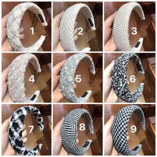 Bờm vải tweed cổ điển