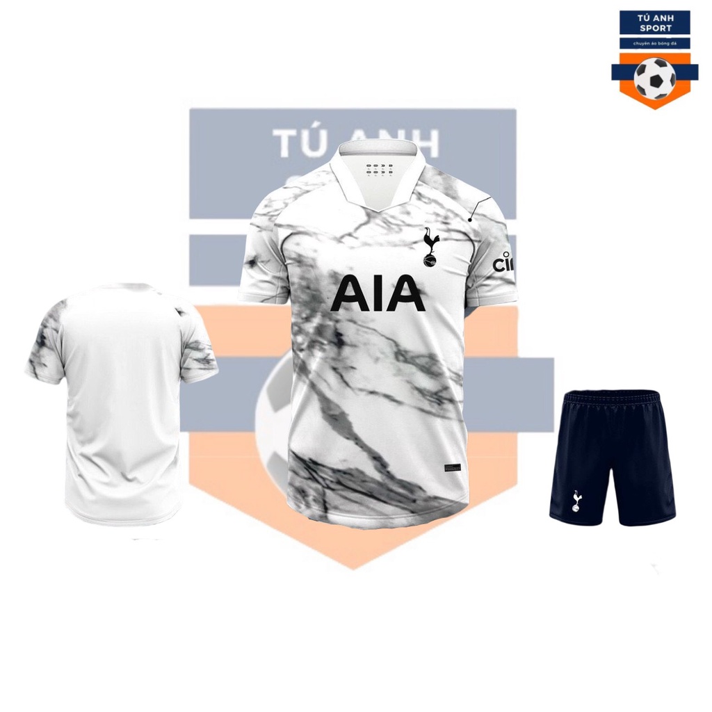 Bộ Quần Áo Bóng Đá Totteham Loang Đen