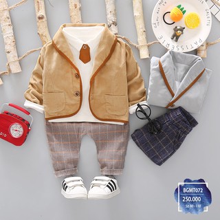 Set bộ vest sọc caro | bgmt072