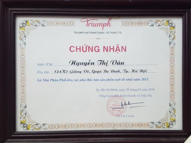 Quần lót Triumph E002382 Giá 259.000đ