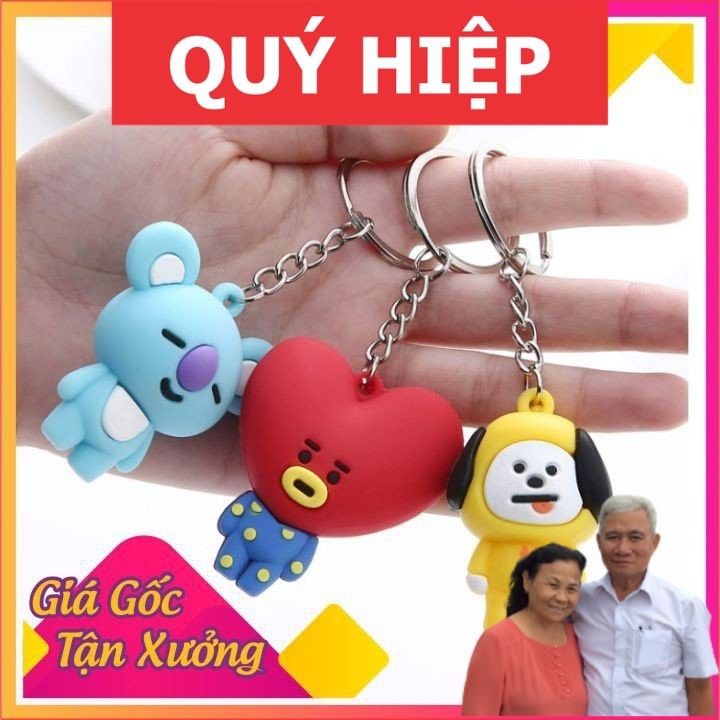Móc chìa khóa 🍀 SALE 1K 🍀 Móc chìa khóa nhiều hình dễ thương cute , chọn màu ngẫu nhiên